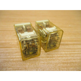 IDEC RH2B-UL-AC24V Relay RH2B-UL-24V 24VAC - New No Box