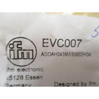 IFM Efector ADOAH043MSS0002H04 Cordset EVC007 (Pack of 2)