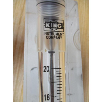 King Instrument RMC-2-20 Flow Meter RMC220 - Used