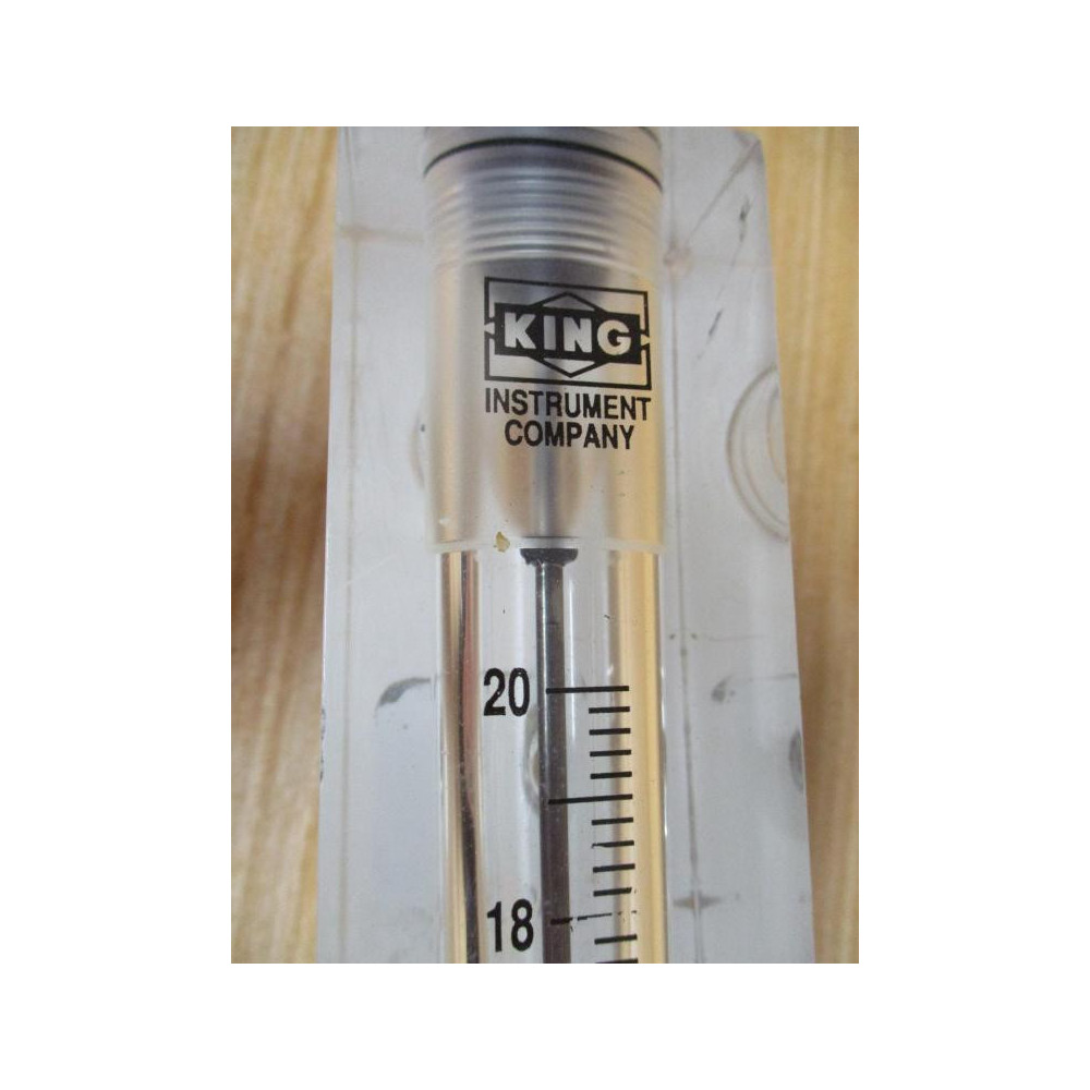 King Instrument RMC-2-20 Flow Meter RMC220 - Used