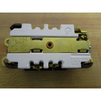 Hubbell HBL 5662 Duplex Grounding Outlet 15A 250V (Pack of 3) - New No Box