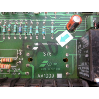 Saftronics AA1009 Starter Control Board SY6 2 Non-Refundable - Parts Only