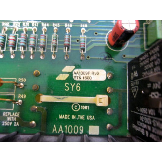 Saftronics AA1009 Starter Control Board SY6 Non-Refundable - Parts Only