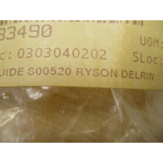 Ryson S00520 Delrin Roller Guide Conveyor Replacement (Pack of 6) - New No Box