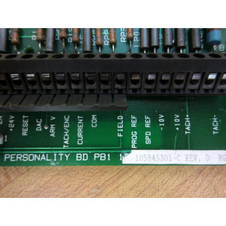 Fincor 105845301-C Personality PB1 Board 105845301 RR07100189 Rev.D - Refurbished