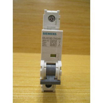 Siemens 5SJ4130-7HG40 Miniature 30A Circuit Breaker 5SJ41307HG40