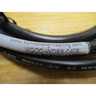 Banner MQDC-WDSS-0406 Cordset 84916 - New No Box