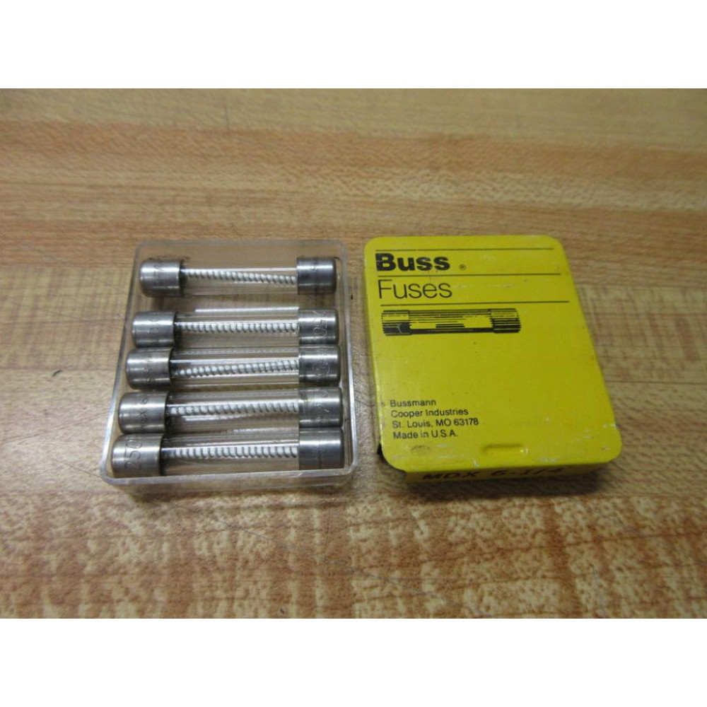 Buss MDX-6-14 Bussmann Fuse MDX614 Wirewound Element (Pack of 5)