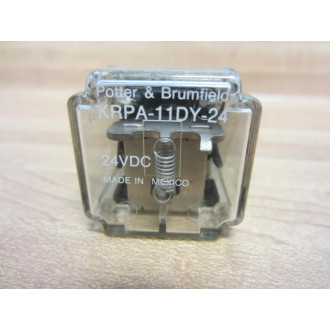 Potter & Brumfield KRPA-11DY-24V DC Relay KRPA-11DY-24 VDC - Used
