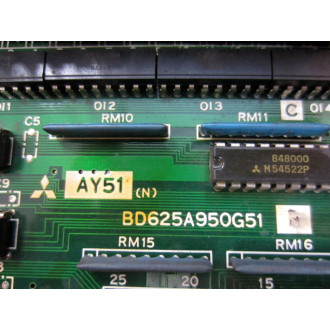 Mitsubishi AY51 Output Module Board BD625A950G51 - Used
