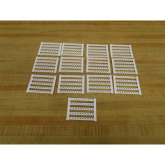 Weidmuller DEK 5 FW 1-50 Connector Marker DEK5FW150 (Pack of 650) - New No Box