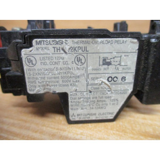Mitsubishi TH-N12KPUL Thermal Overload Relay THN12KPUL 2.8-4.4 AMP - Used