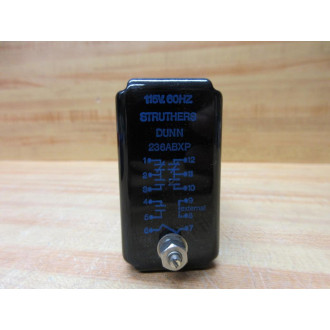 Struthers Dunn 236ABXP-K5-200 Timing Relay 236ABXP