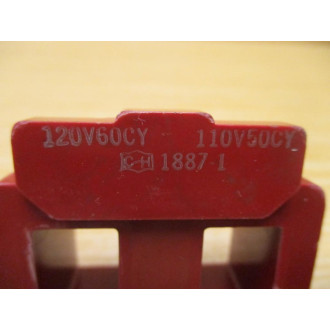 Cutler Hammer 1887-1 Eaton Magnetic Coil 9-1887-1 Red - New No Box