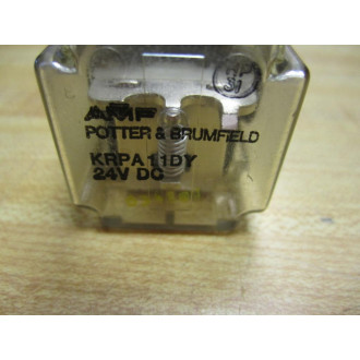 Potter & Brumfield KRPA-11DY-24V DC Relay KRPA-11DY-24VDC - New No Box
