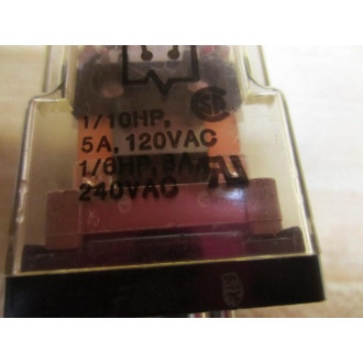 Potter & Brumfield KRPA-11DY-24V DC Relay KRPA-11DY-24VDC - New No Box