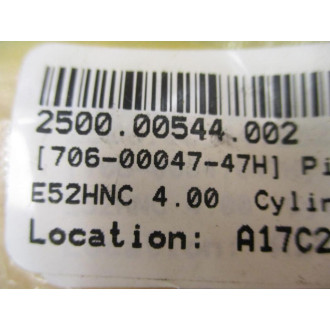 Hanna 706-00047-47H Piston Seal Kit 7060004747H - New No Box