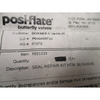 Posi-Flate 1025233 Seal Repair Kit