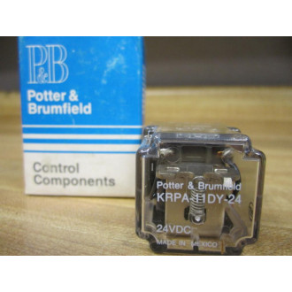 Potter & Brumfield KRPA-11DY-24V DC Relay KRPA-11DY-24 VDC