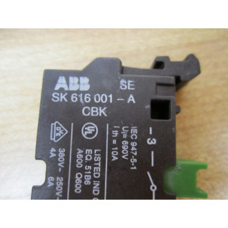 ABB SK 616 001-A Contact Block SK616001A CBK-CB10