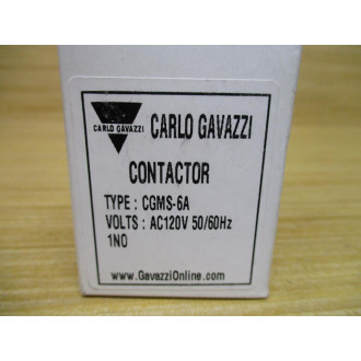 Carlo Gavazzi CGMS-6A Contactor CGMS6A
