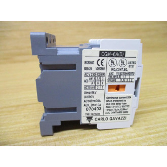 Carlo Gavazzi CGMS-6A Contactor CGMS6A