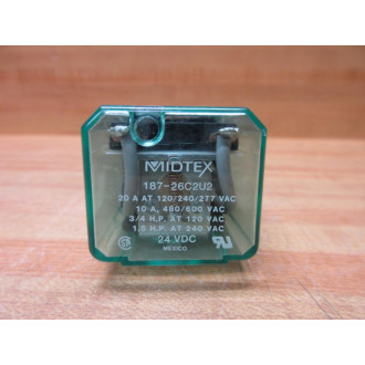 TE Connectivity 187-26C2U2 Midtex Relay 18726C2U2 - Used