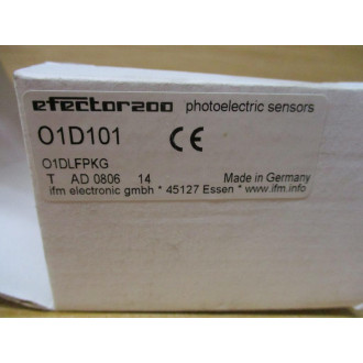 IFM Efector O1D101 Laser Distance Sensor O1DLFPKG
