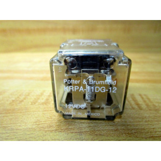 Potter & Brumfield KRPA-11DG-12 V DC Relay KRPA-11DG-12VDC 12HP240VAC - New No Box