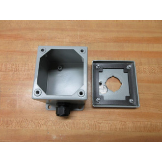 Hoffman E1PB Pushbutton Enclosure 58010 - New No Box