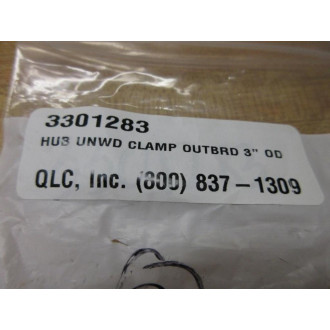 QLC 3301283 Hub UNWD Clamp OUTBRD 3" (Pack of 5) - New No Box
