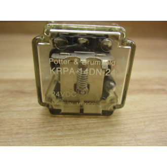 Potter & Brumfield KRPA-14DN-24V DC Relay KRPA-14DN-24 - New No Box