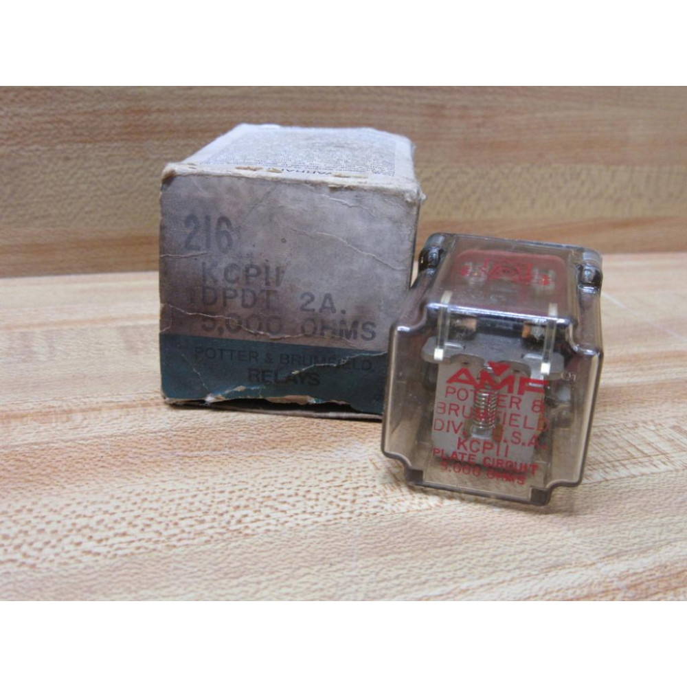 Potter & Brumfield KCP11-5000 Ohms AMF Relay KCP11-5,000 Ohms