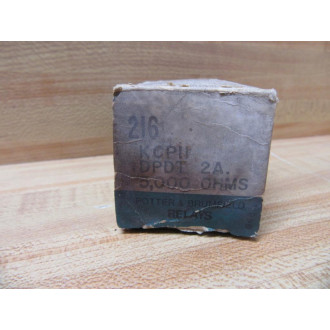 Potter & Brumfield KCP11-5000 Ohms AMF Relay KCP11-5,000 Ohms