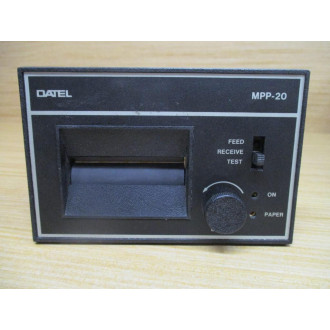 Datel MPP-20A Thermal Printer MPP-20 WO Back Shell - Used