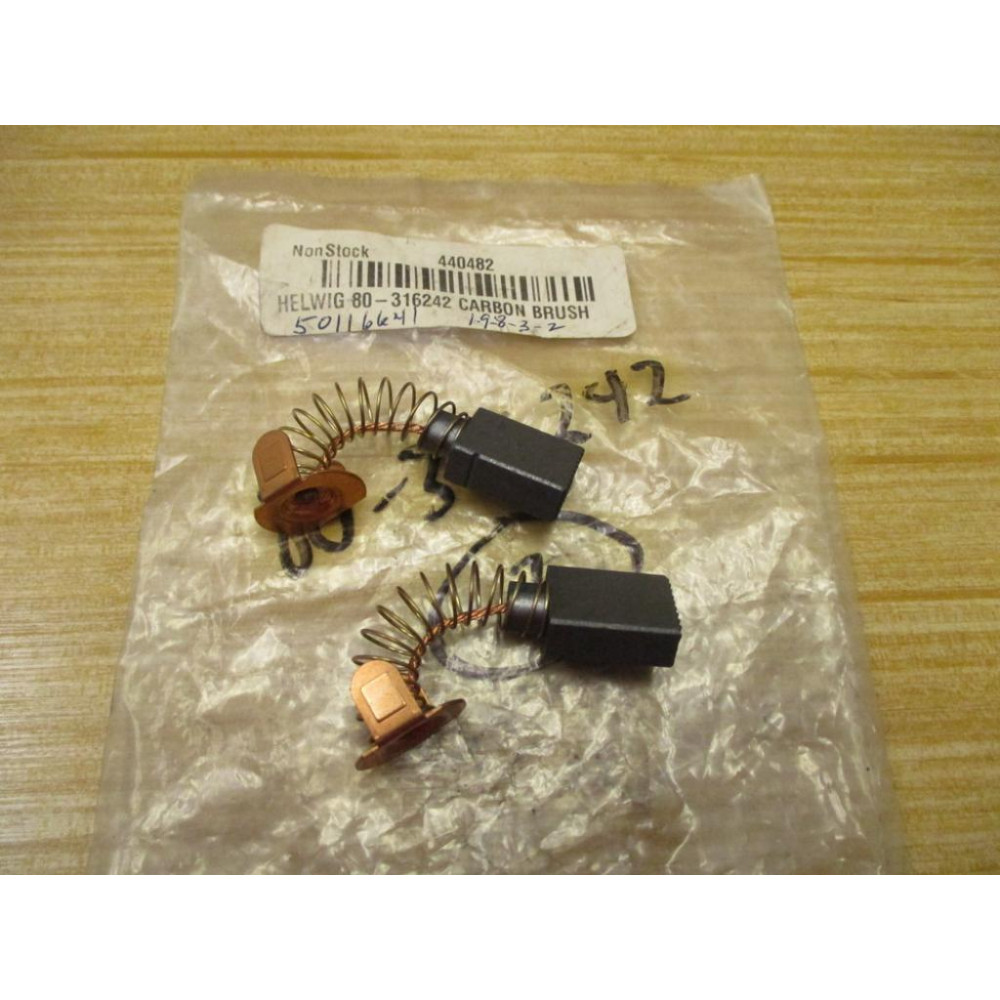 Helwig 80-316242 Carbon Brush K214 (Pack of 2)