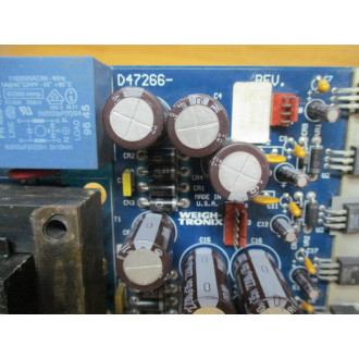 Weigh-Tronix 47266-0018 Power Supply Board D47266 - Used