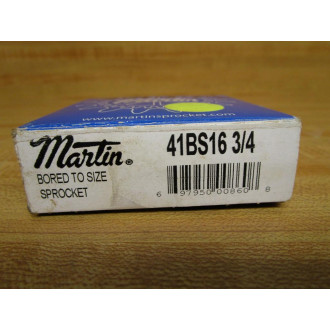 Martin 41BS16 34 Roller Chain Sprocket WKeyway 41BS1634