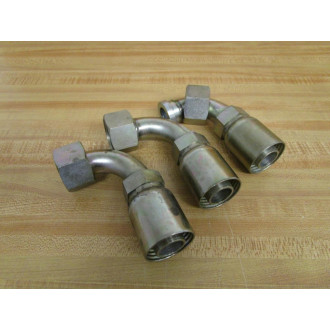 Dayco HY16-160F90T Fitting Elbow Pipe HY16160F90T (Pack of 3) - New No Box