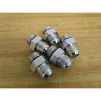 Parker 12 F50X-S Straight Thread Connector 12 F5OX-S (Pack of 5) - New No Box