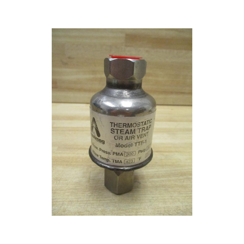 Armstrong TTF-1 Thermostatic Steam Trap Or Air Vent TTF1 - New No Box