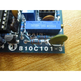 Helm B10C101-3 Circuit Board B10C1013 - Used