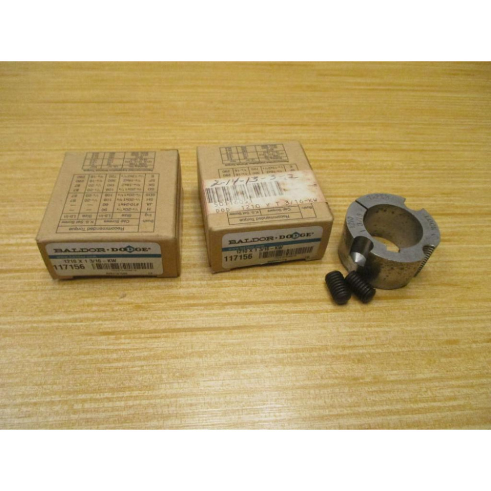 Baldor Dodge 117156 Taper-Lock Bushing 1210 X 1 316-KW (Pack of 3)