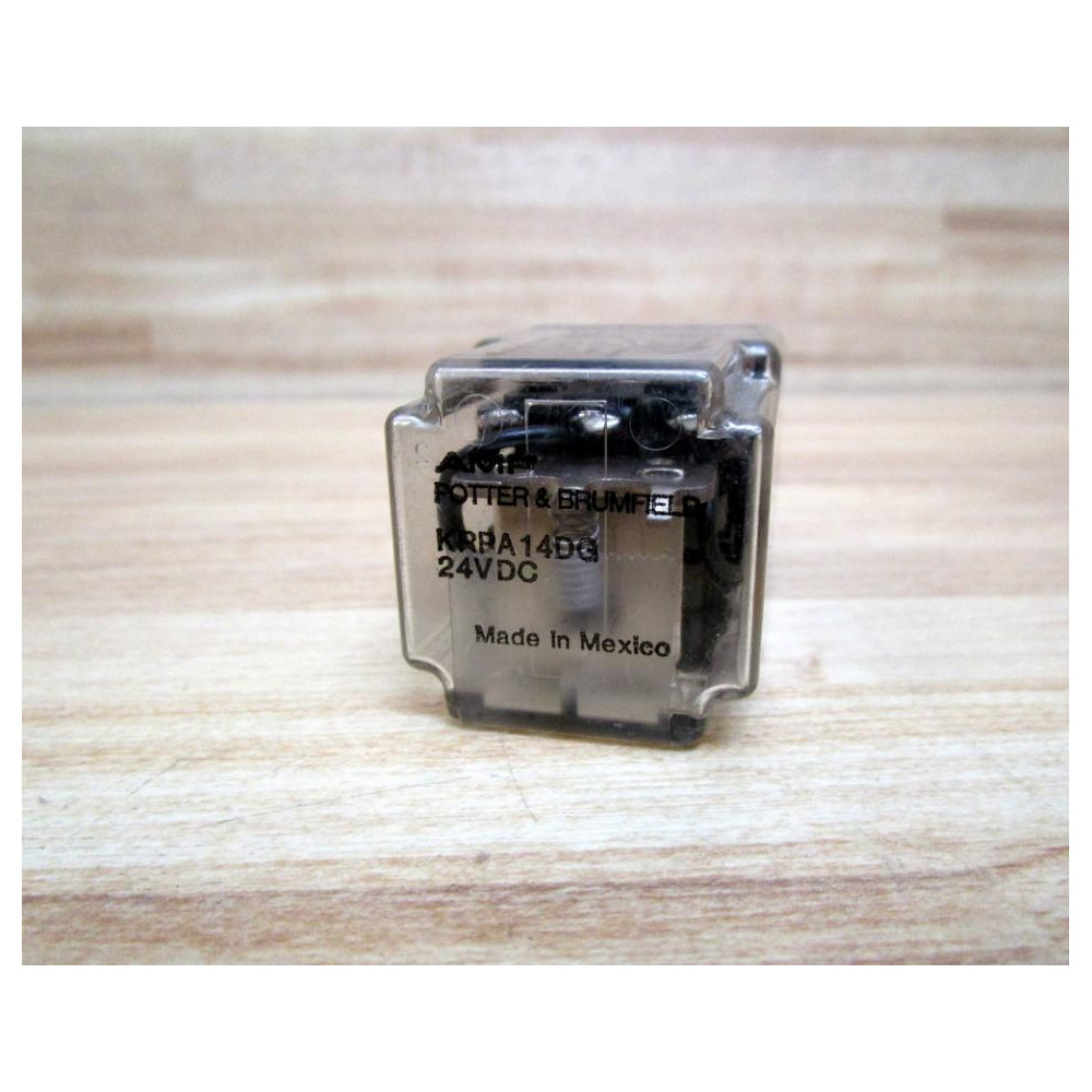 Potter & Brumfield KRPA-14DG-24V Relay KRPA-14DG-24VDC (Pack of 2) - Used
