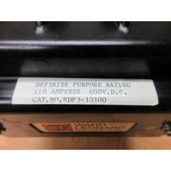 Ward Leonard RDP3-10100 Contactor RDP310100 600VDC - New No Box