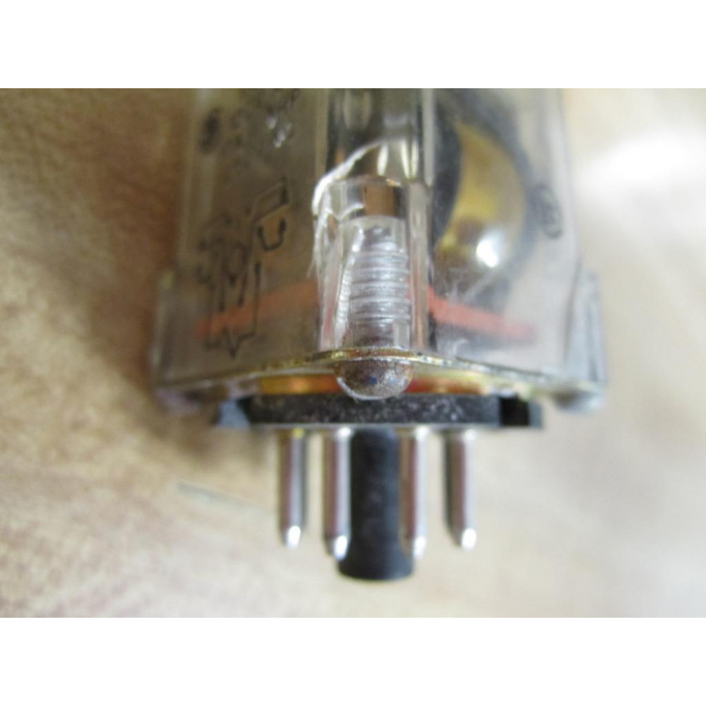 Potter & Brumfield KRP-11AG-120V AC Relay KRP-11AG-120VAC Small Crack - Used