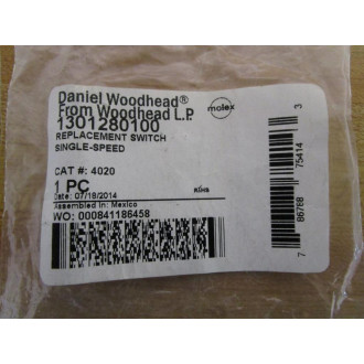 Daniel Woodhead Company 1301280100 Replacement Switch 4020