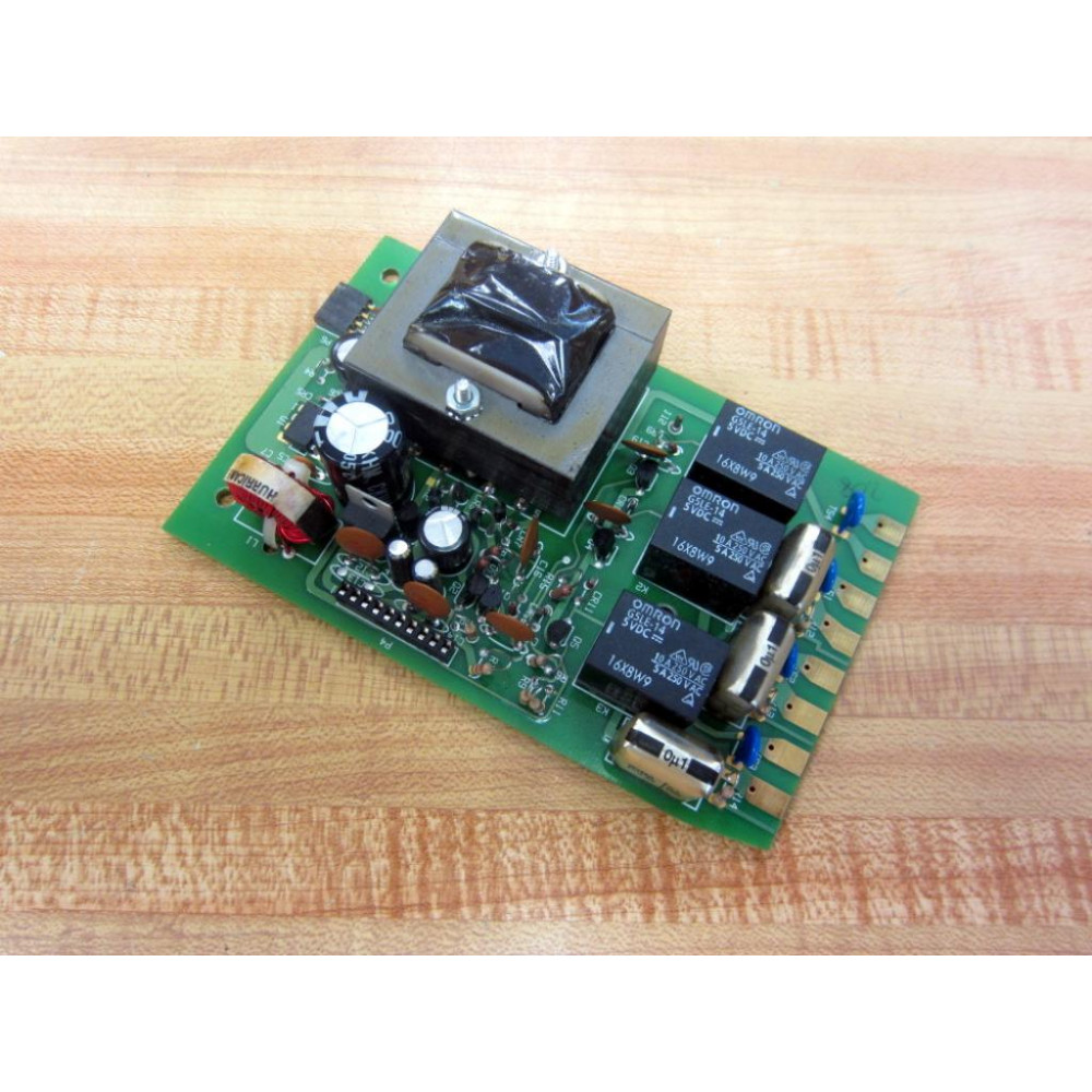 NTI 046-112-02 Power Supply Board 04611202 Rev.J  W3 Relays - Used