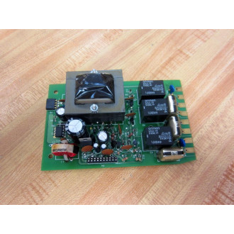 NTI 046-112-02 Power Supply Board 04611202 Rev.J  W3 Relays - Used