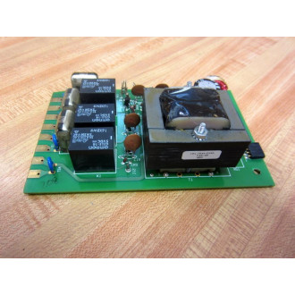 NTI 046-112-02 Power Supply Board 04611202 Rev.J  W3 Relays - Used